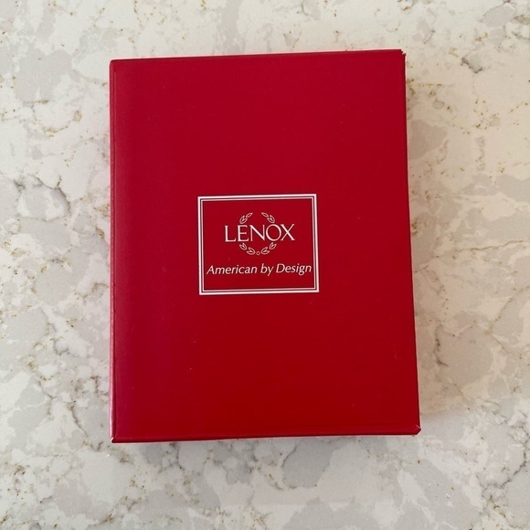 Lenox Sparkle and Scroll Multi-Crystal Heart Ornament - Picture 4 of 4